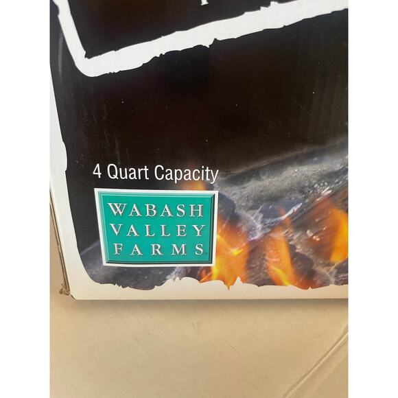 New Wabash Valley Farms 4 Quart Open Fire Outdoor Popcorn Popper - Picture 12 of 13